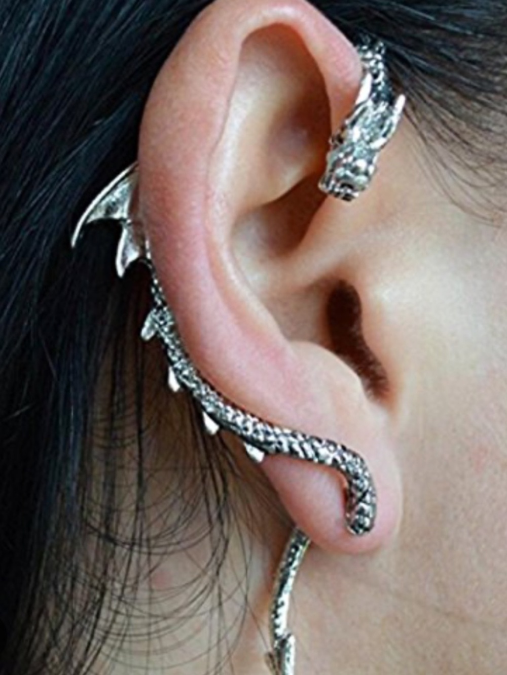 Alchemy Gothic Dragon's Lure Ear Wrap.